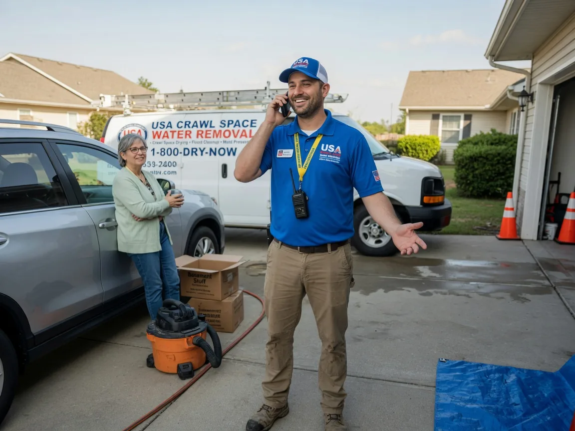 Crawl Space Water Removal Offerman, GA FAQs